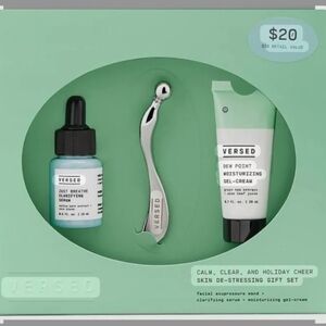 Versed Skincare Tool and Gel-Cream Set - Green